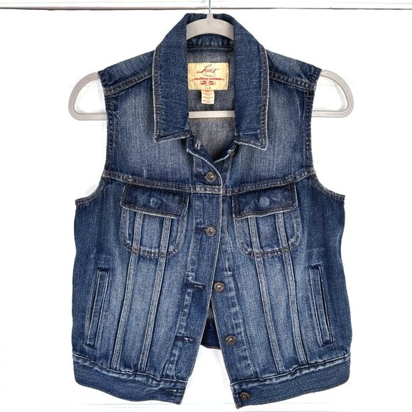 Levi's Jackets & Blazers - Women's Levi's Positively Superior Denim Vest, Size M